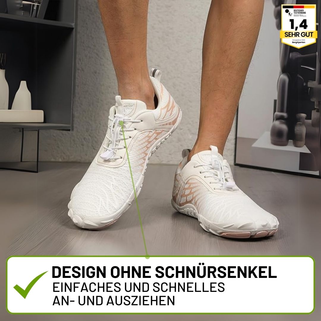 FloraX Pro - ergonomische, schmerzlindernde & wasserdichte Barfußschuhe - Sonderaktion 1+1 Gratis