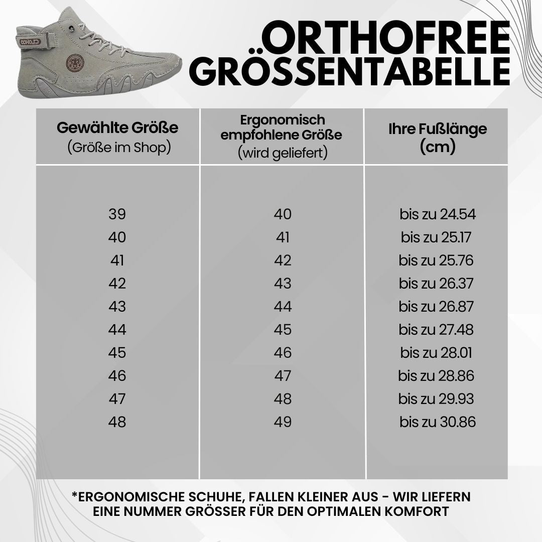OrthoFree - leichter, ergonomischer& schmerzlindernder Barfußschuh - Sonderaktion 1+1 Gratis