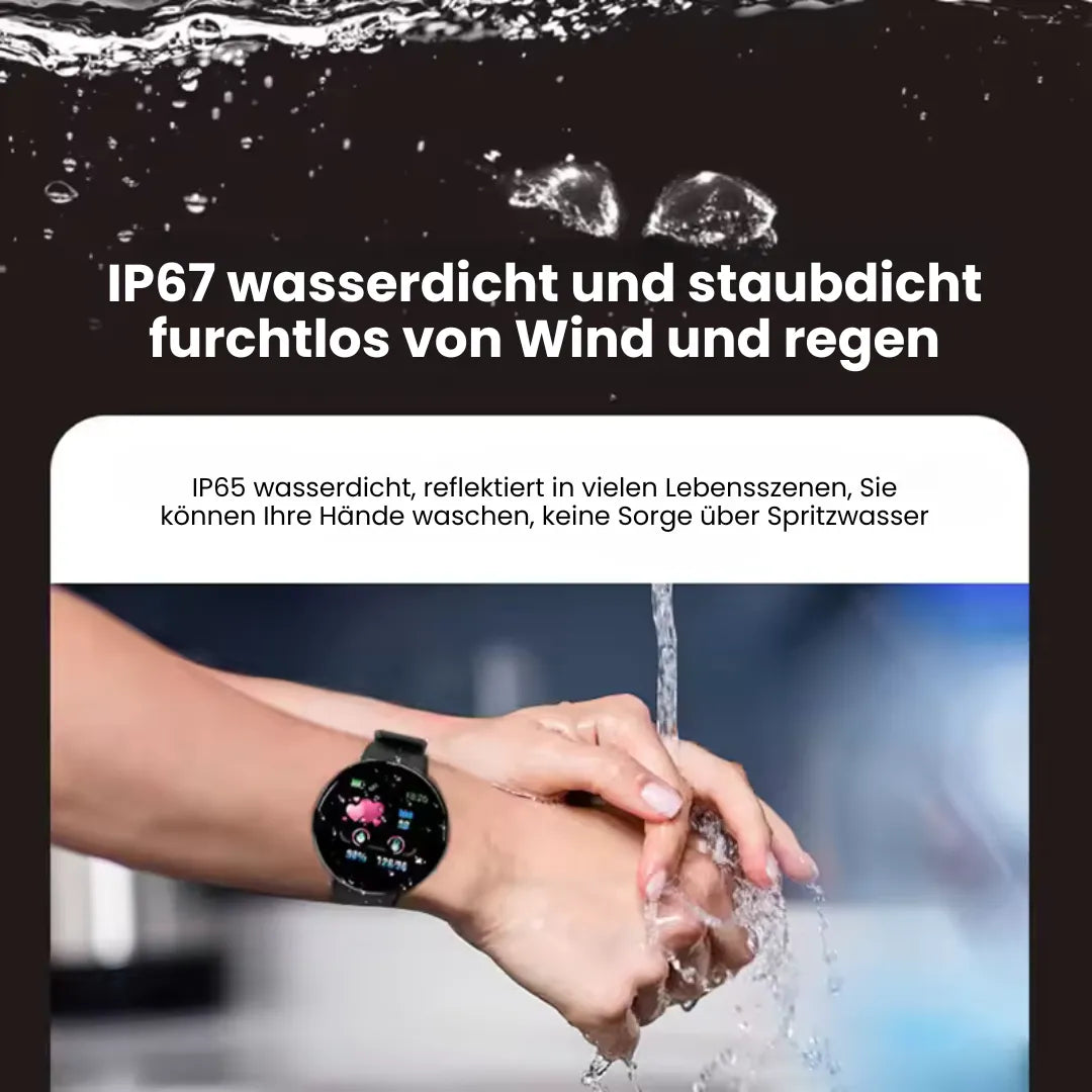 HealthFit - Gesundheits u.-Fitness-Smartwatch (2025) - Sonderaktion 1+1 Gratis