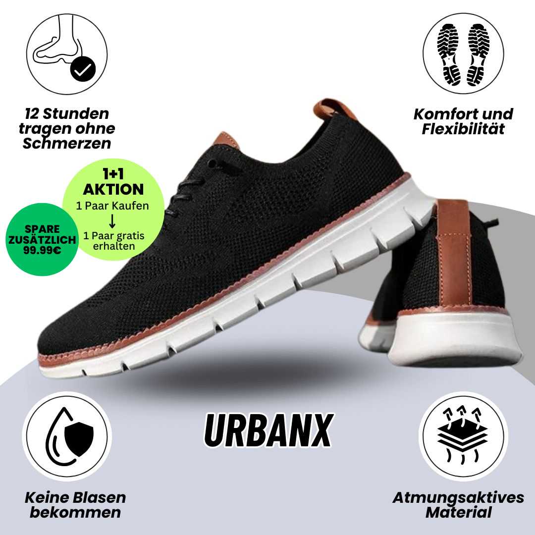 UrbanX - ergonomische ultrabequeme Komfortschuhe - das Original - Sonderaktion 1+1 Gratis