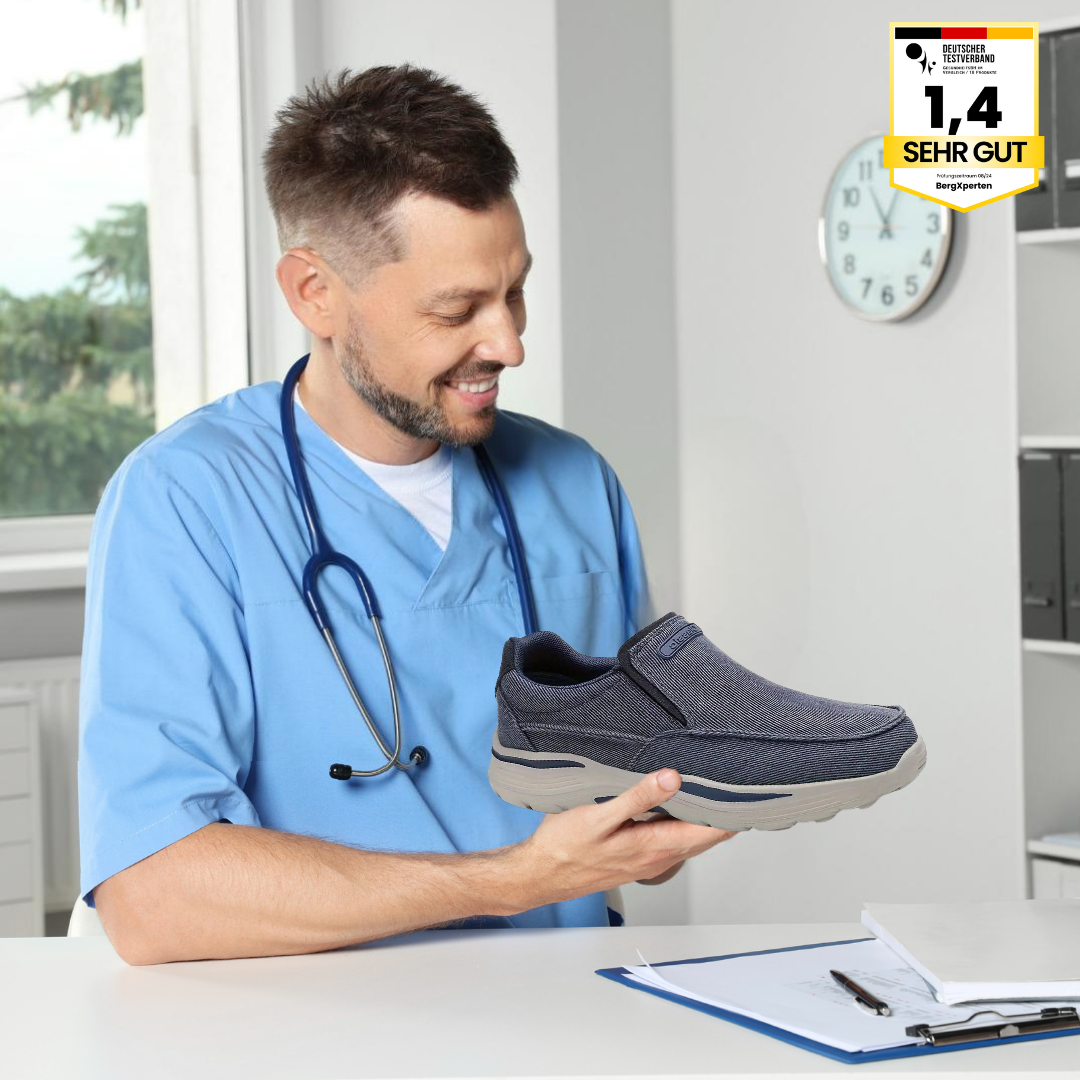 OrthoMotion - Ergonomischer Schuh zur Schmerzlinderung - Unisex - Sonderaktion 1+1 Gratis