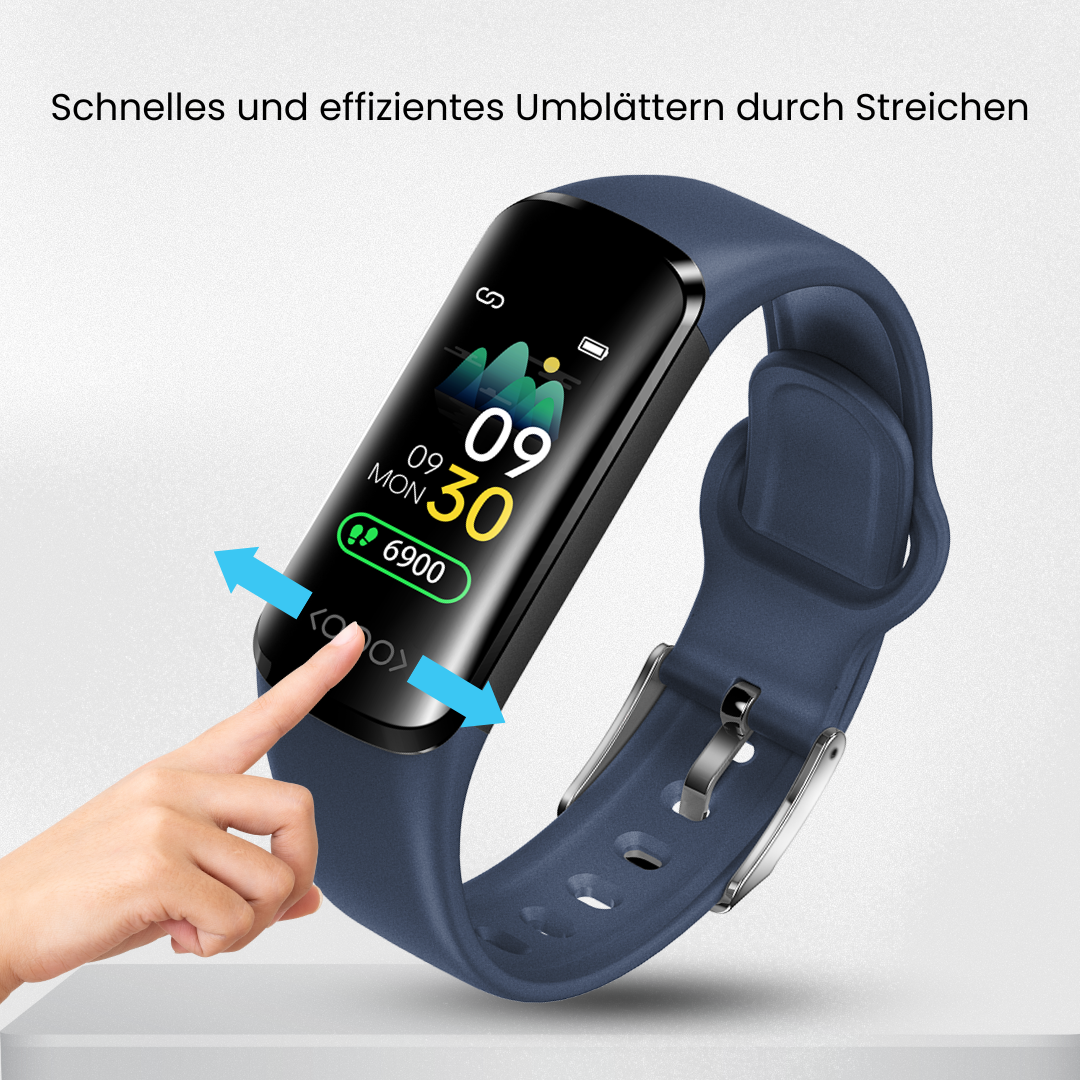 Healthtec Gesundheits-Smartwatch zur Überwachung vom Blutzucker - Sonderaktion 1+1 Gratis
