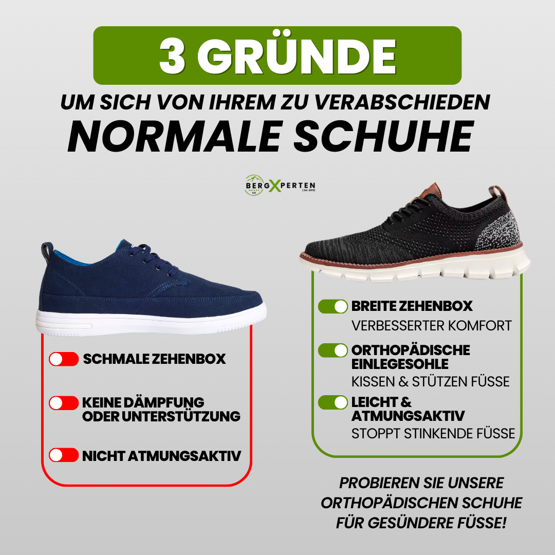 UrbanX - ergonomische ultrabequeme Komfortschuhe - das Original - Sonderaktion 1+1 Gratis