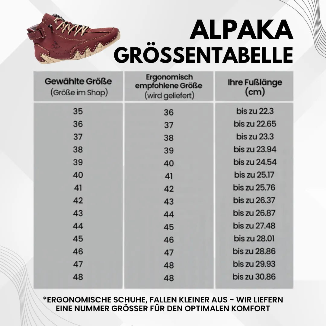 Alpaka Schuhe
