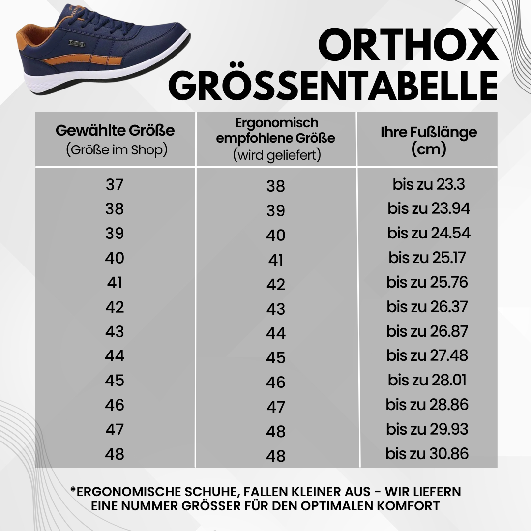 [KAUFE 1, ERHALTE 2] OrthoX - ergonomische schmerzlindernde Komfortschuhe - Unisex