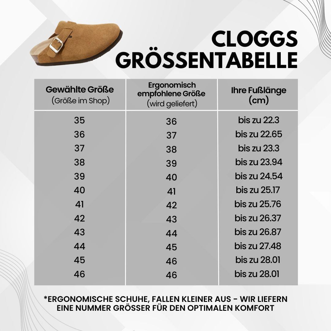 Cloggs - das Original für maximalen Komfort - Sonderaktion 1+1 Gratis