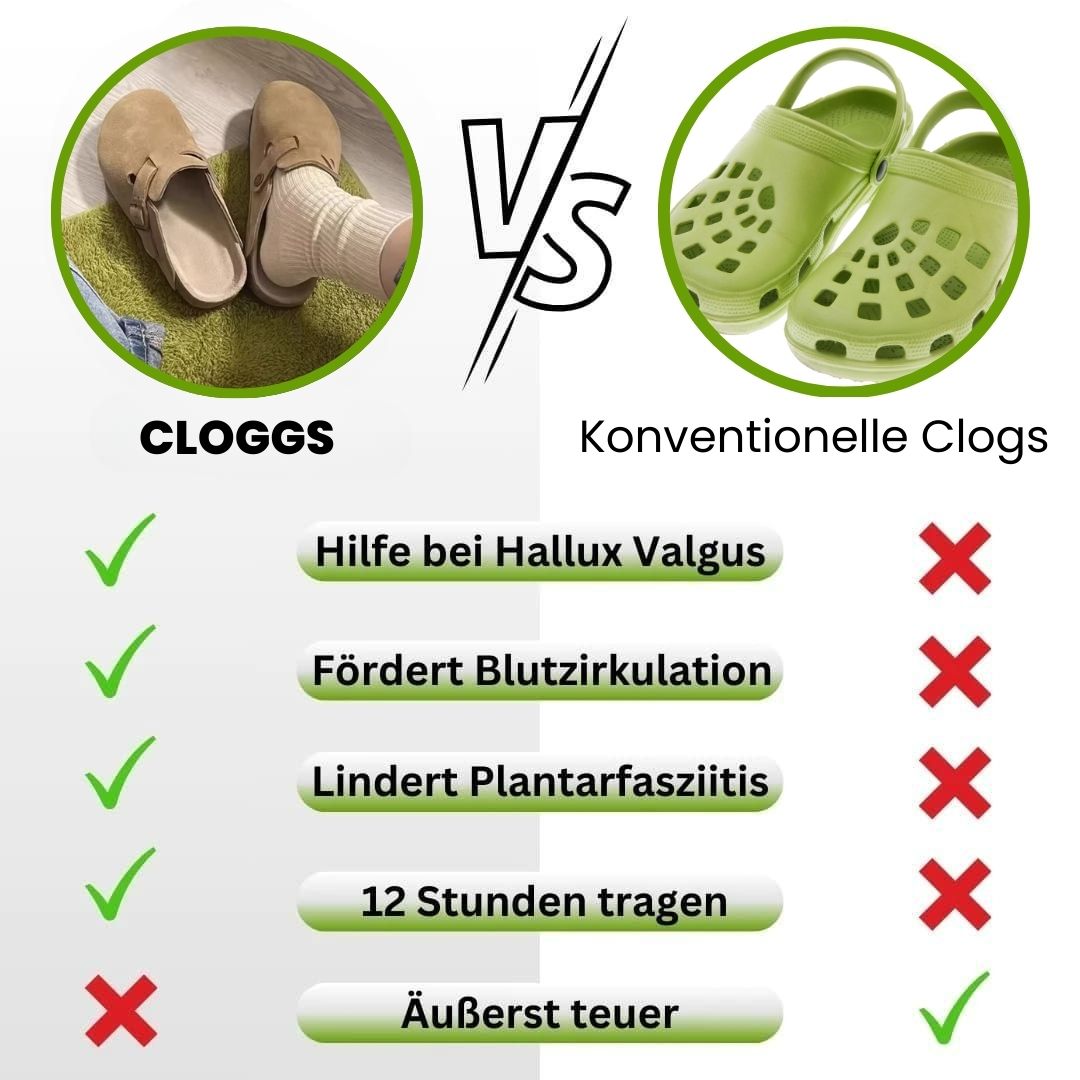 Cloggs - das Original für maximalen Komfort - Sonderaktion 1+1 Gratis
