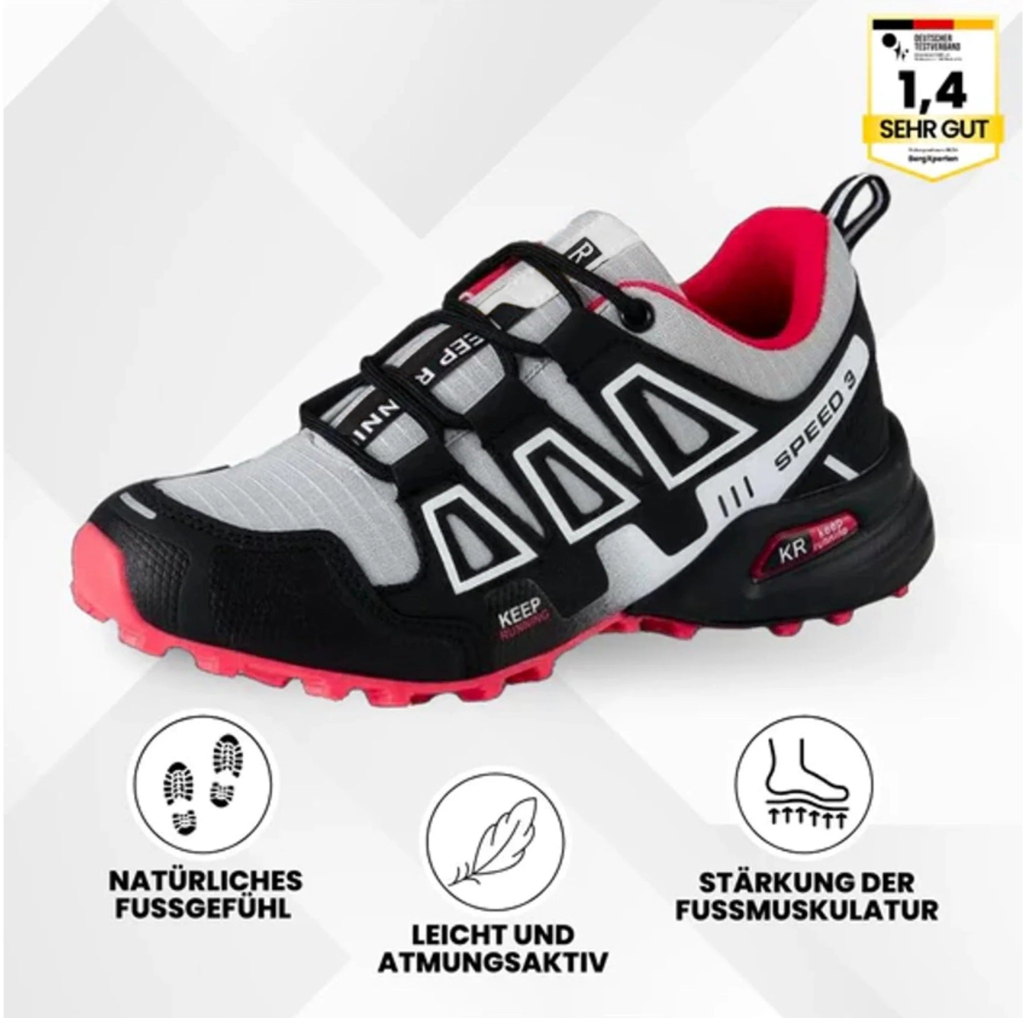 OrthoTrekking Hallux – ergonomische Hallux Valgus Wander u.-Trekkingschuhe