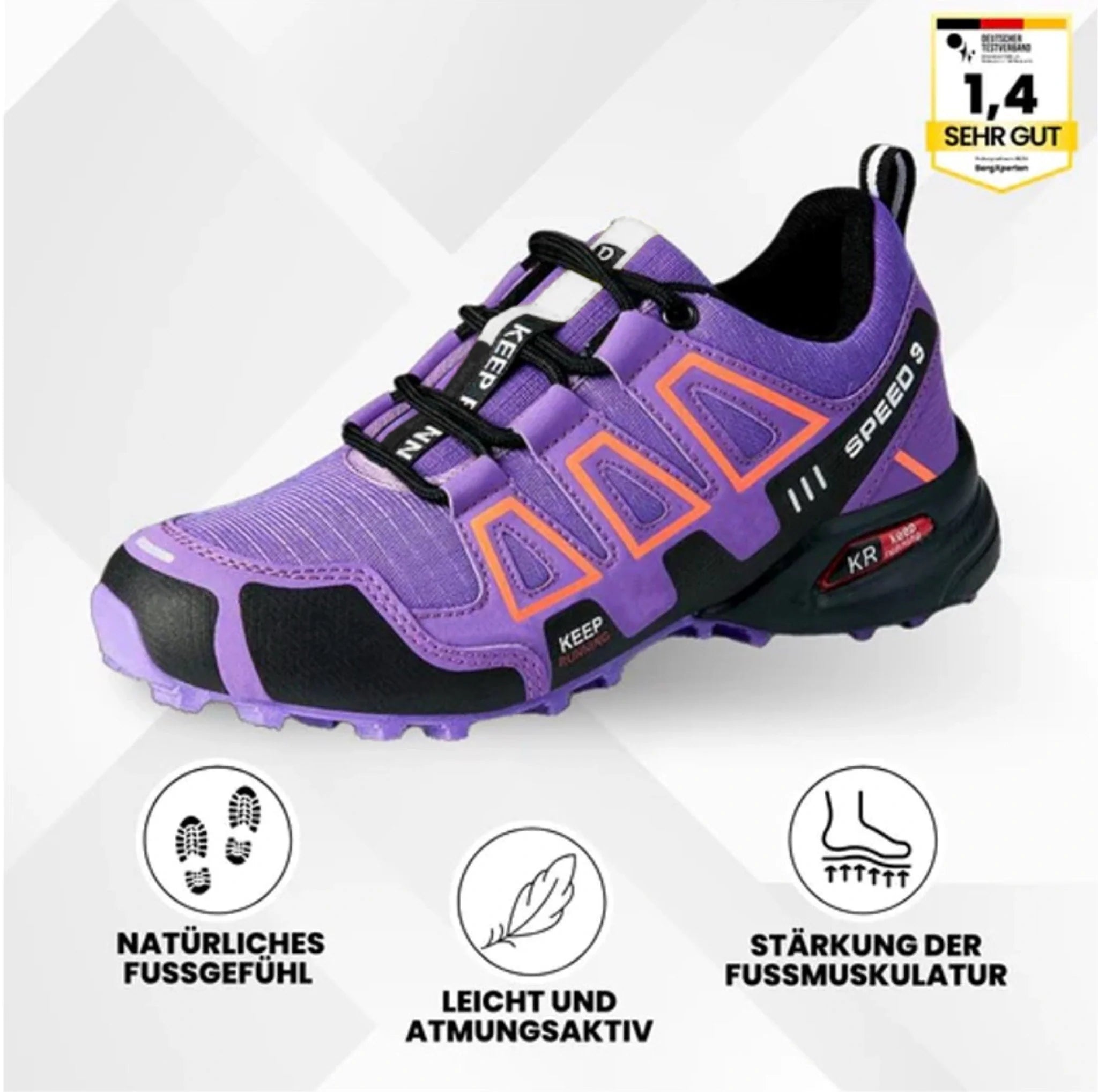 OrthoTrekking Hallux – ergonomische Hallux Valgus Wander u.-Trekkingschuhe
