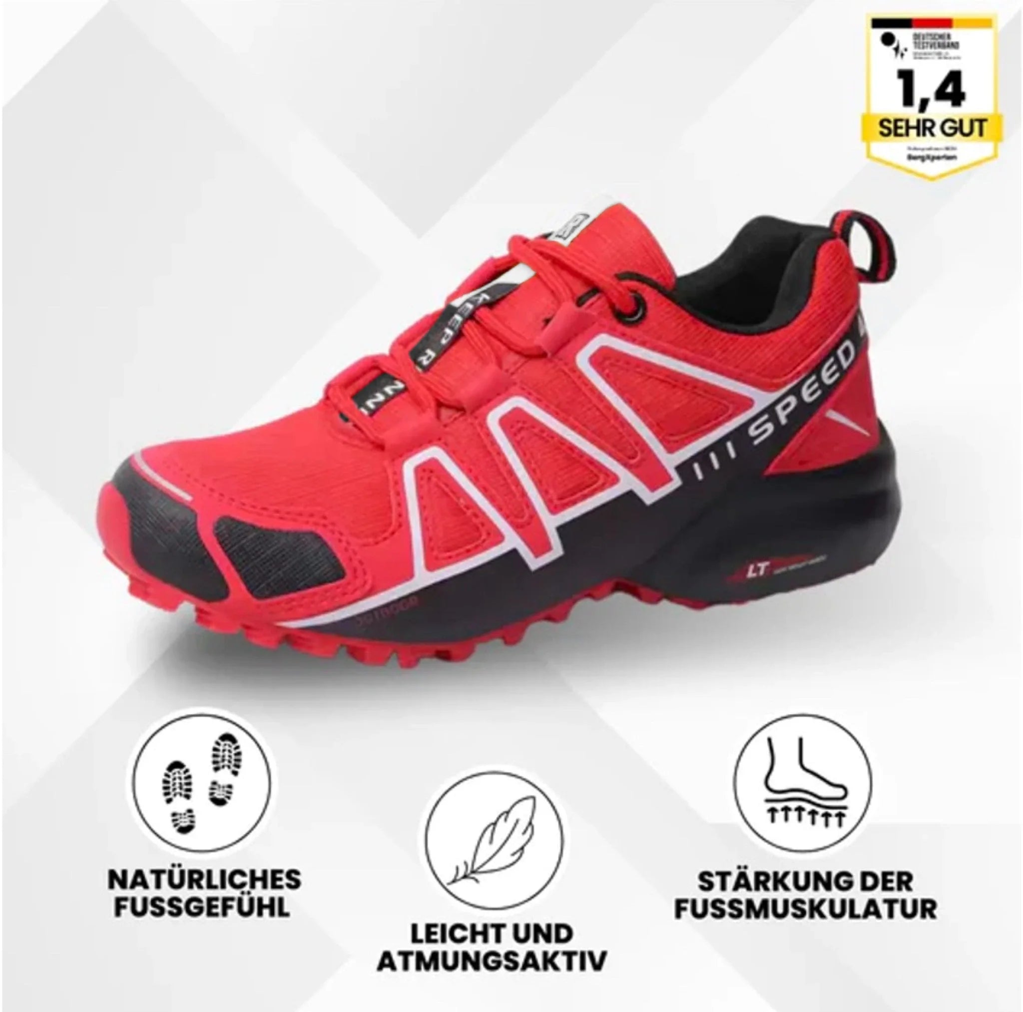 OrthoTrekking Hallux – ergonomische Hallux Valgus Wander u.-Trekkingschuhe