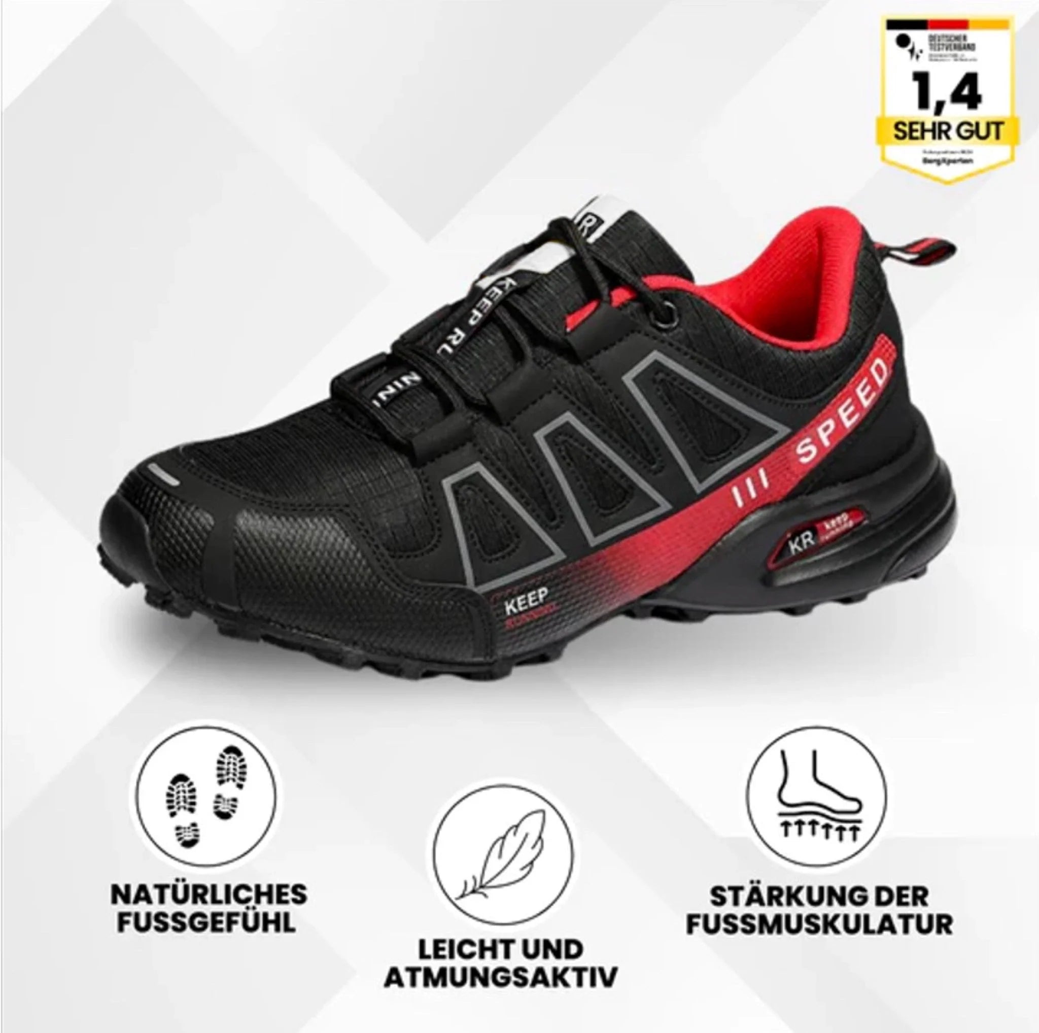 OrthoTrekking Hallux – ergonomische Hallux Valgus Wander u.-Trekkingschuhe