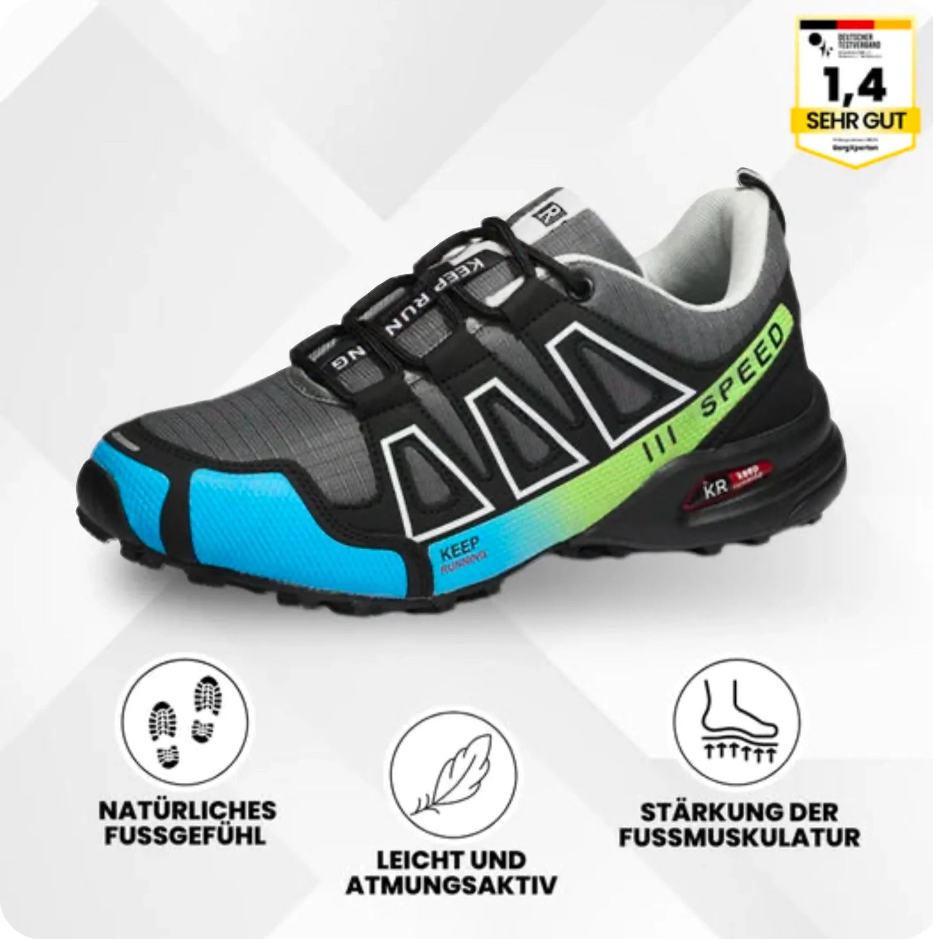 OrthoTrekking Hallux – ergonomische Hallux Valgus Wander u.-Trekkingschuhe