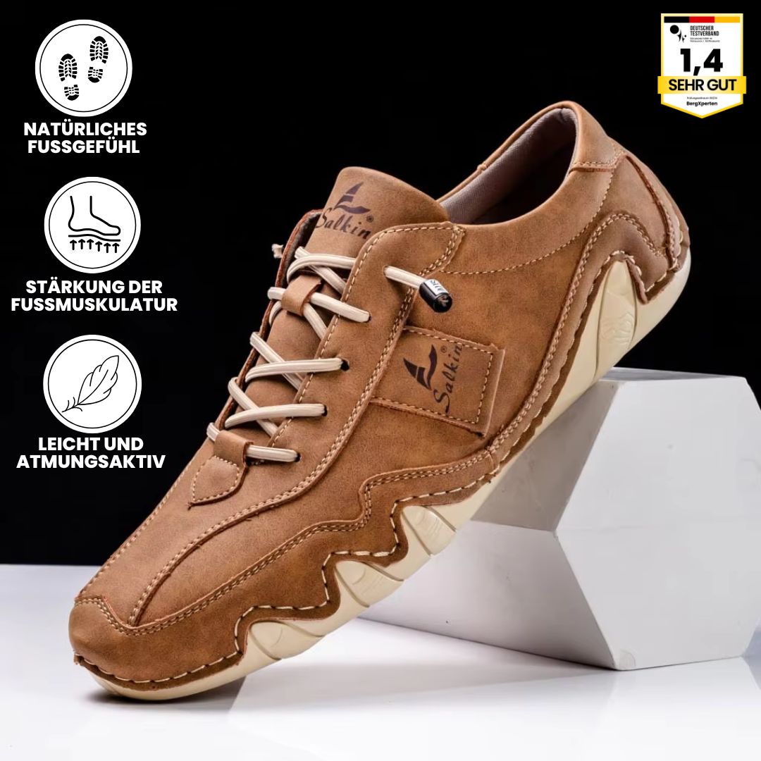 Ibex - ergonomischer, schmerzlindernder & wasserdichter Leder-Barfußschuh für Schwangerschaft & Nachgeburt