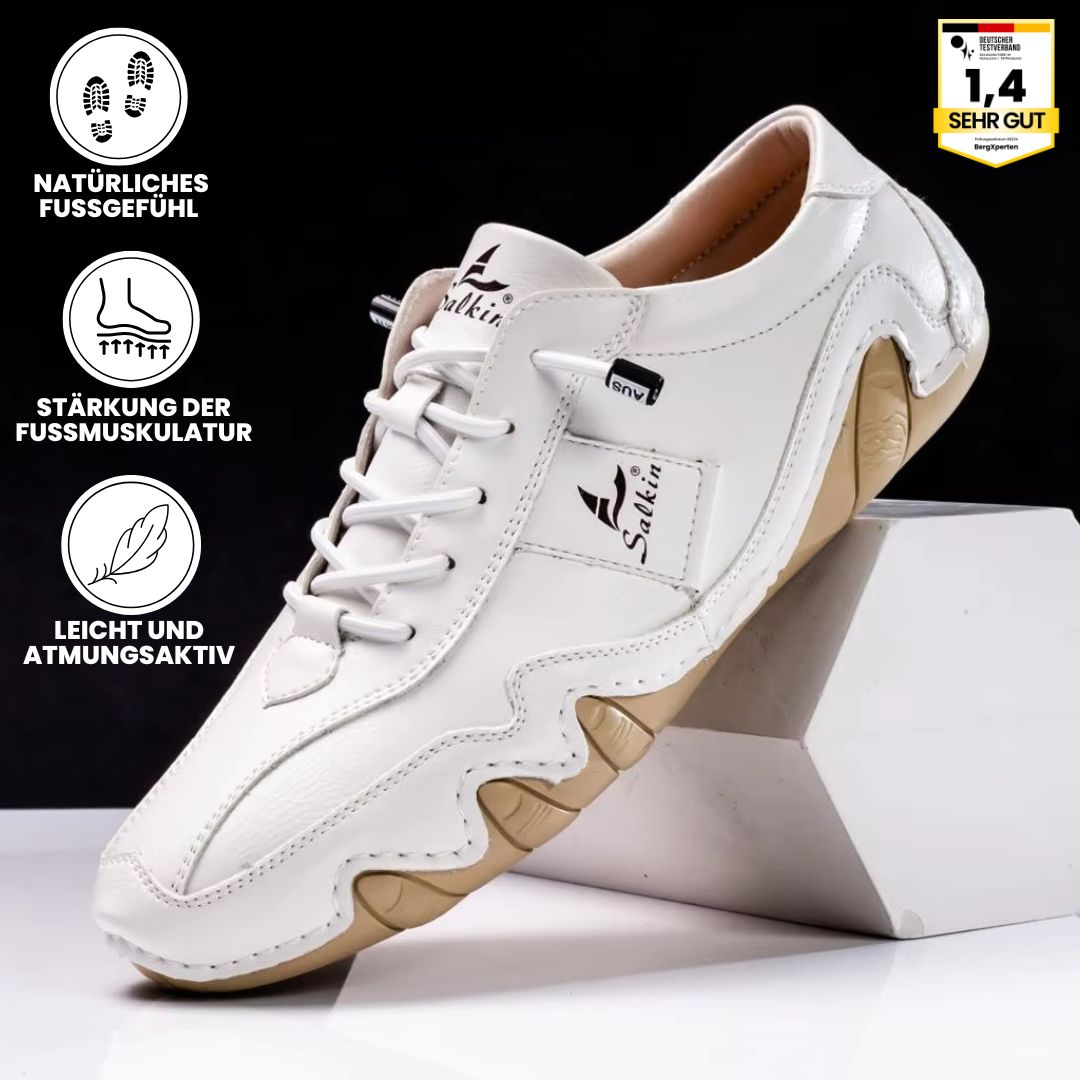 Ibex - ergonomischer, schmerzlindernder & wasserdichter Leder-Barfußschuh für Schwangerschaft & Nachgeburt