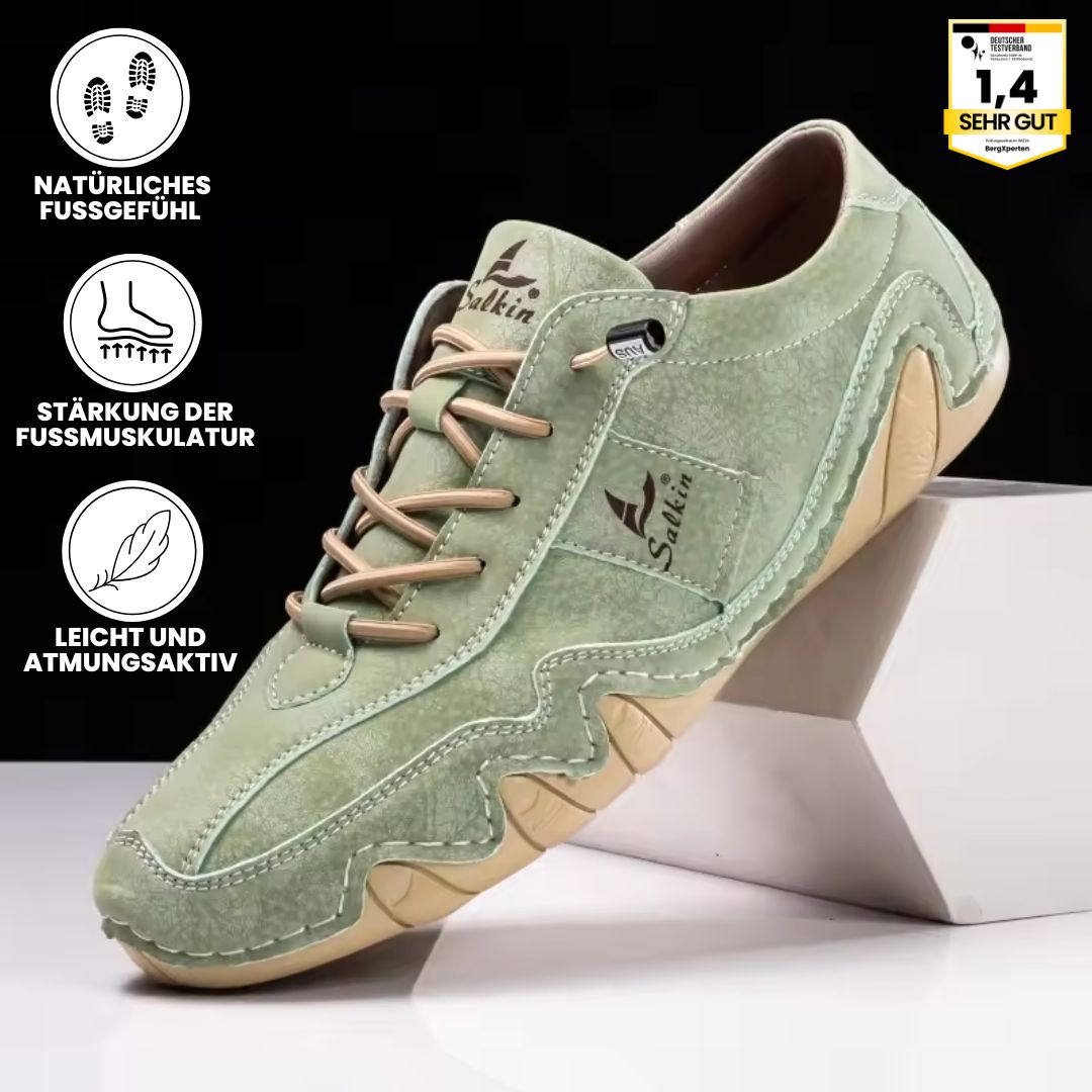 Ibex - ergonomischer, schmerzlindernder & wasserdichter Leder-Barfußschuh für Schwangerschaft & Nachgeburt