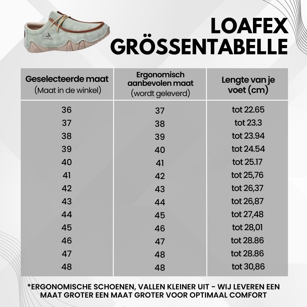 Loafex - Orthopädische, rutschfeste & wasserdichte Barfußschuhe