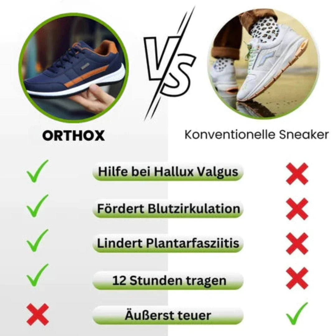 [KAUFE 1, ERHALTE 2] OrthoX - ergonomische schmerzlindernde Komfortschuhe - Unisex